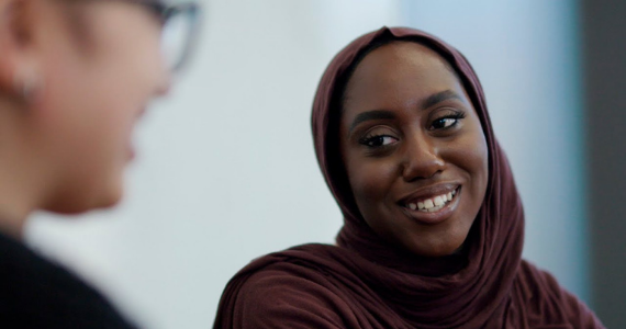 Fatou Diabira smiling